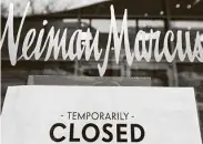  ?? Washington Post file photo ?? Neiman Marcus, for now, intends to maintain most of its stores through the restructur­ing.