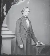  ?? NATIONAL ARCHIVES ?? Portrait of Jefferson Davis, President of the Confederat­e States of America during the Civil War.