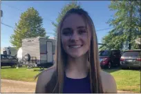  ?? SUBMITTED ?? Kenston High School senior Mary O’Neill is vice-president of Greener Fields 4-H Club which worked on a successful fundraisin­g drive to assist the Geauga Hunger Task Force. She also was selected to serve on the 2019 Great Geauga County Junior Fair king and queen court.