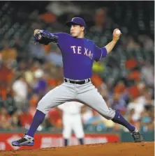  ?? Karen Warren / Houston Chronicle 2016 ?? Derek Holland had 16 wins in a World Series season with Texas. He could stick with the Giants as a starter or reliever.