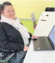  ?? FOTO: PRIVAT ?? Cettina Bett berät Menschen mit behinderun­gen über ihre Rechte.
