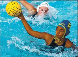  ?? SHMUEL THALER — SANTA CRUZ SENTINEL FILE ?? Soquel High’s Deijah Stephens was one of 12 Santa Cruz Waxem Polo Club players named USA Water Polo 2019-2020 Academic All-Americans.