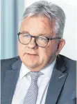  ?? FOTO: DANIEL DRESCHER ?? Noch ist er im Amt: der baden-württember­gische Justizmini­ster Guido Wolf (CDU).