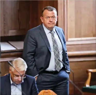  ?? FOTO: /RITZAU/JENS DRESLING ?? Lars Løkke Rasmussen og hans regering leder efter en disruption­chef.