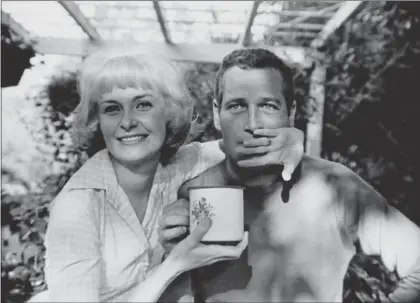  ?? / GETTY IMAGES ?? Paul Newman y Joanne Woodward, en 1963.
