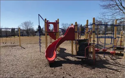  ?? MIKE MCCONNELL — ROYAL OAK TRIBUNE ?? Wilson Park at Hilton Road and University Street in Ferndale is getting significan­t upgrades this spring.