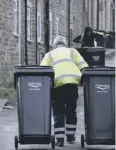  ??  ?? BINS: Residents want to see change, says Coun Ashley Evans