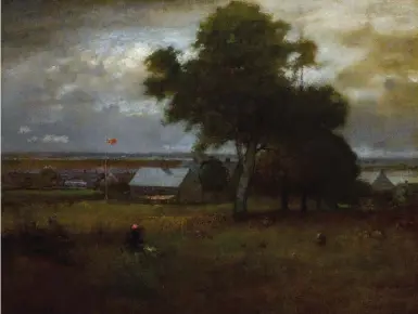  ??  ?? George Inness (1825-1894), St. Andrews, New Brunswick. Oil on canvas, 32 x 42 in. Estimate: $100/150,000