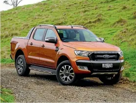  ??  ?? The Ford Ranger will get a performanc­e upgrade from the new Tickford operation.