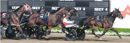  ??  ?? Hectoryjay­jay had few problems winning his prelude on Saturday night.