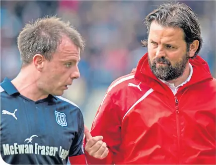  ??  ?? Paul Mcgowan has been grateful of the advice given to him in the past by Paul Hartley