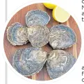  ??  ?? Loch Ryan oysters