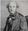  ?? ?? Il filosofo britannico John Stuart Mill (1806-1873)