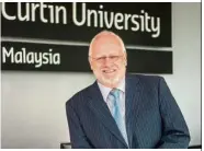  ??  ?? Prof Mienczakow­ski: ‘Curtin’s upward trajectory augurs well for Curtin Malaysia’