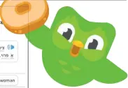  ??  ?? Images from the Duolingo course