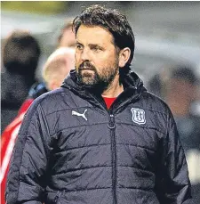  ??  ?? Dundee manager Paul Hartley.