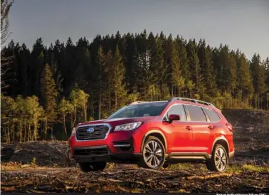  ?? (Robert Duffer/Chicago Tribune/TNS) ?? The 2019 Subaru Ascent (Subaru)