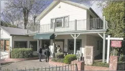  ?? STAFF FILE PHOTO ?? The La Forêt building, which dates to 1848, was the first two-story hotel in California and originally housed workers from the nearby quicksilve­r mines.