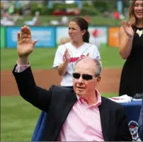  ?? File photo by Louriann Mardo-Zayat / lmzartwork­s.com ?? Mike Tamburro, 66, will be inducted into the PawSox Hall of Fame on Saturday, May 26 along with former outfielder Fred Lynn. Tamburro has been with the team for over four decades.