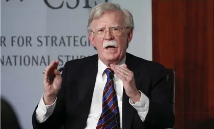  ??  ?? John Bolton, tweeted in September to claim that he had not been fired, as Donald Trump claimed,but had instead offered his resignatio­n. Photograph: Pablo Martínez Monsiváis/AP