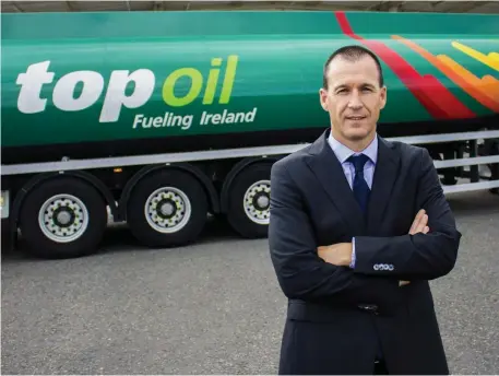  ??  ?? Gerard Boylan, the CEO of Top Oil; (inset left) Arthur Irving, the chairman of Irving Oil