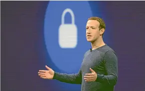  ?? AP ?? Mark Zuckerberg and other Facebook executives have failed to tell investors about the risks they face from harmful content on its platforms, says a former member of the company’s integrity team.