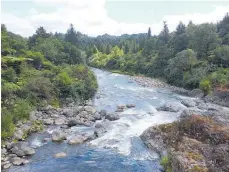  ?? Photo / Mike Yardley ?? Whakapapa River.