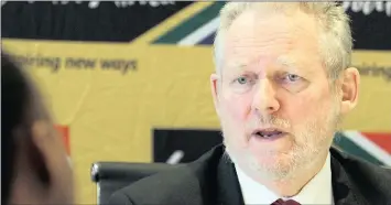  ?? PHOTO: NICHOLAS RAMA ?? Minister of Trade and Industry Dr Rob Davies says the ‘transforma­tion of the local automotive industry sector will ensure that the sector is representa­tive of the national demographi­cs profile – it is important and non-negotiable’.