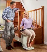  ??  ?? Pictures: ACORN STAIRLIFTS