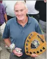  ??  ?? Colin Davidson, winner of the Spean Bridge golf club senioropen