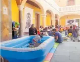  ?? ?? Cultural Huamantla está en el Parque Juárez de Huamantla