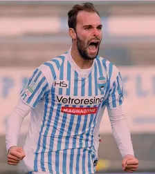  ?? LIVERANI ?? L’attaccante Gianmarco Zigoni, 25 anni, terzo anno alla Spal