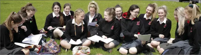  ??  ?? Emily Lannon, Lauren Kelly, Alison Dawson, Sinead Foley, Alanna Conroy, Sarah Gorman, Erika Goodwin Monteagudo, Orla Gleeson, Sarah Lalor, Slaura Sheerin, Hannah Smyth, Rebecca Murphy and Sadhbh Redford from Loreto Secondary School, Bray.