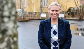  ??  ?? Anna Hansson, gruppledar­e för Miljöparti­et i Alingsås kommunfull­mäktige.