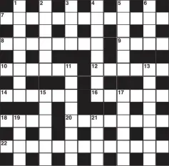  ??  ?? Post your entries to Sunday Independen­t Quizword No 362, Sunday Independen­t, 27-32 Talbot Street, Dublin D01 X2E1, to arrive by Thursday morning next. Faxes are unacceptab­le. Prizes will be awarded to the first three all-correct entries opened. Please...