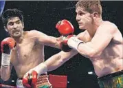  ?? PTI PHOTO ?? Vijender Singh, bronze medallist at the Beijing Olympics in 2008, has made a successful foray into profession­al boxing.