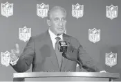  ?? AP/FILE ?? Atlanta Falcons owner Arthur Blank said that it was his choice in 2015 to accept responsibi­lity and move on.