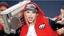  ?? YOUTUBE ?? Millennial­s’ outlook seems to echo Taylor Swift’s advice to just “shake it off” rather than get angry.