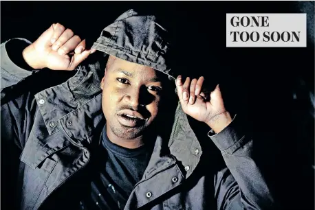  ?? ?? GONE TOO SOON TOKOLLO ‘Magesh’ Tshabalala, known for his songwritin­g and being a member of the kwaito group TKZEE, died yesterday. According to a statement from Sheila Afari Public Relations on behalf of the family, the legendary musician died as a result of an epileptic seizure.