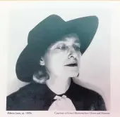  ?? COURTESY OF NEW MEXICO MUSEUM OF ART ?? The museum’s Women Artists series features photos of female artists who lived in New Mexico and gives some biographic­al informatio­n about them. Rebecca Salsbury James lived from 1891 to 1988 and exhibited her work at the Museum of Art as well as MOIFA.