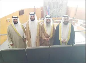  ?? KUNA photo ?? Kuwaiti Parliament­ary delegation in Slovenia