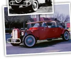  ??  ?? BELOW: Marshall’s roadster was the first hot rod on the road in the Northern Territory and amongst the earliest rods in Oz, period. “It was painted by brush in zinc chromate,” says Marshall. “The nerf bars were galvanised pipe. There were no...