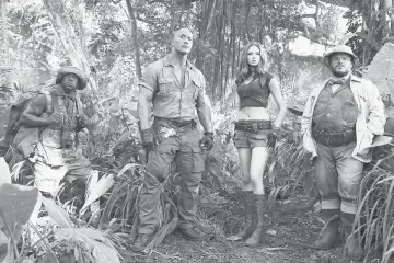  ??  ?? ‘Jumanji: Welcome to the Jungle’. — Photo courtesy of Sony