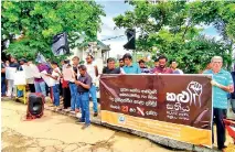  ?? ?? FUTA members in Gampaha