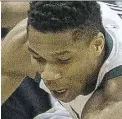  ??  ?? Giannis Antetokoun­mpo