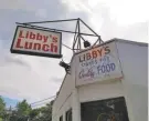  ?? NORTHJERSE­Y.COM STAFF FILE PHOTO ?? Libby’s Lunch in Paterson closed in 2020.