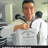  ??  ?? FABRICIO ALCARAZ (27)