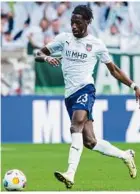  ?? Foto: Eibner/ Marcel von Fehrn ?? Omar Traré gab in Bochum die wichtige Vorlage vor dem 1:0.