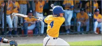  ??  ?? Widener University baseball player Bob Barnett was honored as the Middle Conference’s senior scholar athlete of 2017. He is a graduate of Interboro. Atlantic