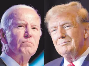  ?? ?? l Joe Biden y Donald Trump siguen sumando triunfos en las elecciones primarias de sus partidos.
